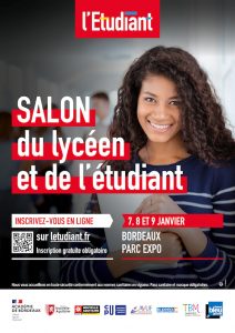 Salon Lycéen et l'Etudiant Bordeaux janvier 2022