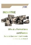 Catalogue 2019 des formations secteur Industrie