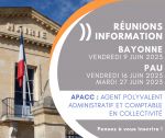 Devenir secrétaire de mairie : 3 réunions d’information BAYONNE et PAU